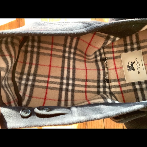 Burberry duffel navy coat size small - Picture 8 of 8